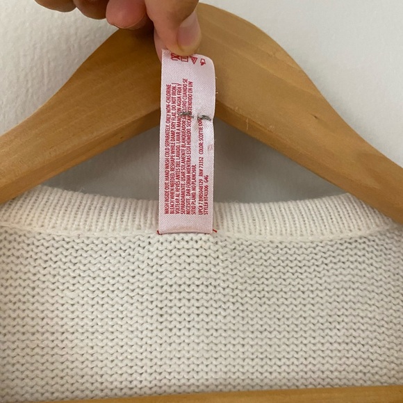 Winter White Christmas Sweater XL Festive Scottie Dog Design Women's Pullover - Picture 5 of 7